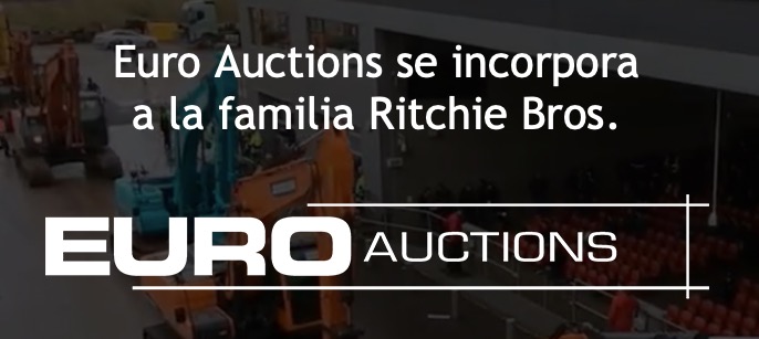 noticias maquinaria Ritchie Bros. adquiere Euro Auctions